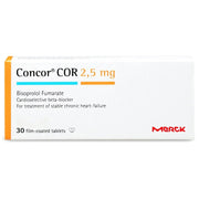 Concor Cor 2.5Mg 30Tab