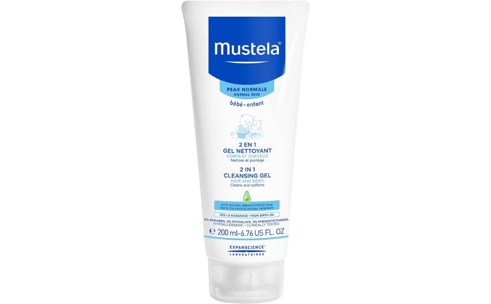 Mustela Hair And Body 2*1 Cleansing Gel 200Ml