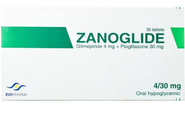 Zanoglide 4/30Mg 30Tab