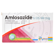 Amlosazide 5/25/40Mg 30Tab