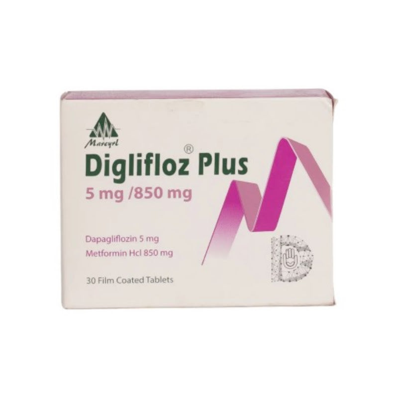 Diglifloz Plus 5/850Mg 30Tab