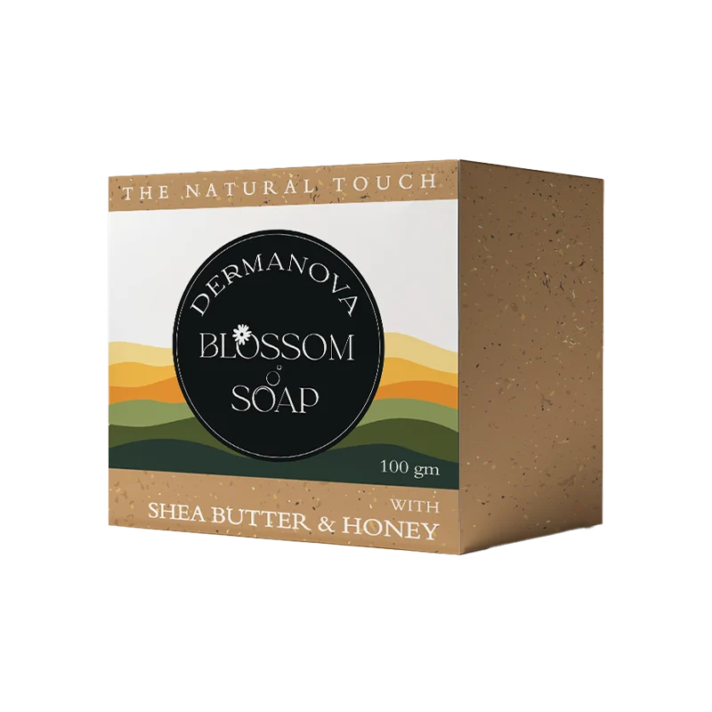 Dermanova Blossom Soap With Shea Butter & Honey 100Gm