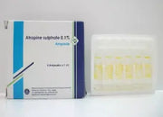 Atropine Sulfate 0.1% 6Amp
