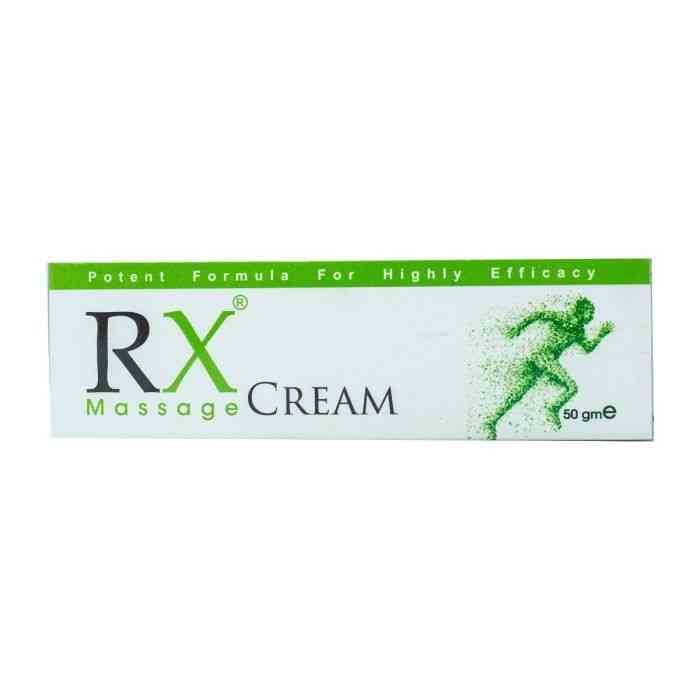 Rx Massage 50Mg Cream
