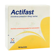 Actifast 50Mg 30 Sachets
