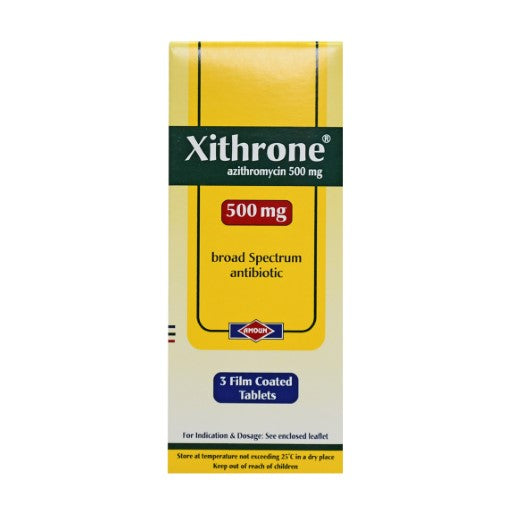 Xithrone 500Mg 3Tab