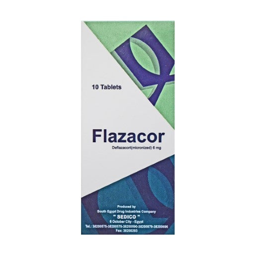 Flazacor 6Mg 10Tab