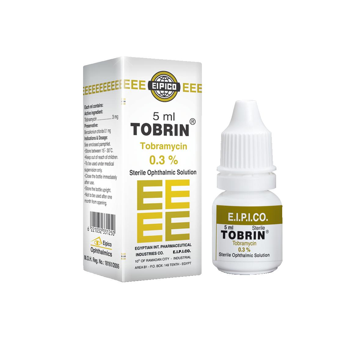 Tobrin 0.3% 5Ml E.Drops