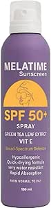ميلاتايم واقي شمس اسبراى ضد الماء 150مل Spf50+