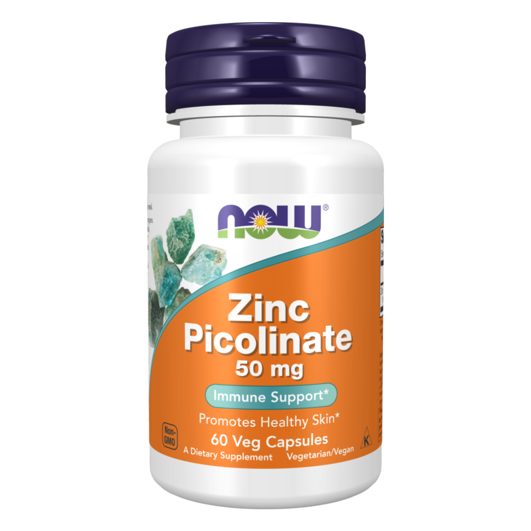 Now Zinc Picolinate 50Mg 60Cap
