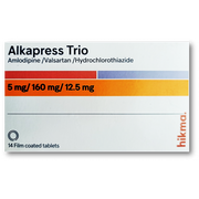 Alkapress Trio 5/160/12.5Mg 14Tab
