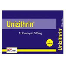 Unizithrin 500Mg 3Cap