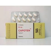 Capoten 50Mg 10Tab