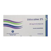 Lidocain 40Mg 2% 10Amp