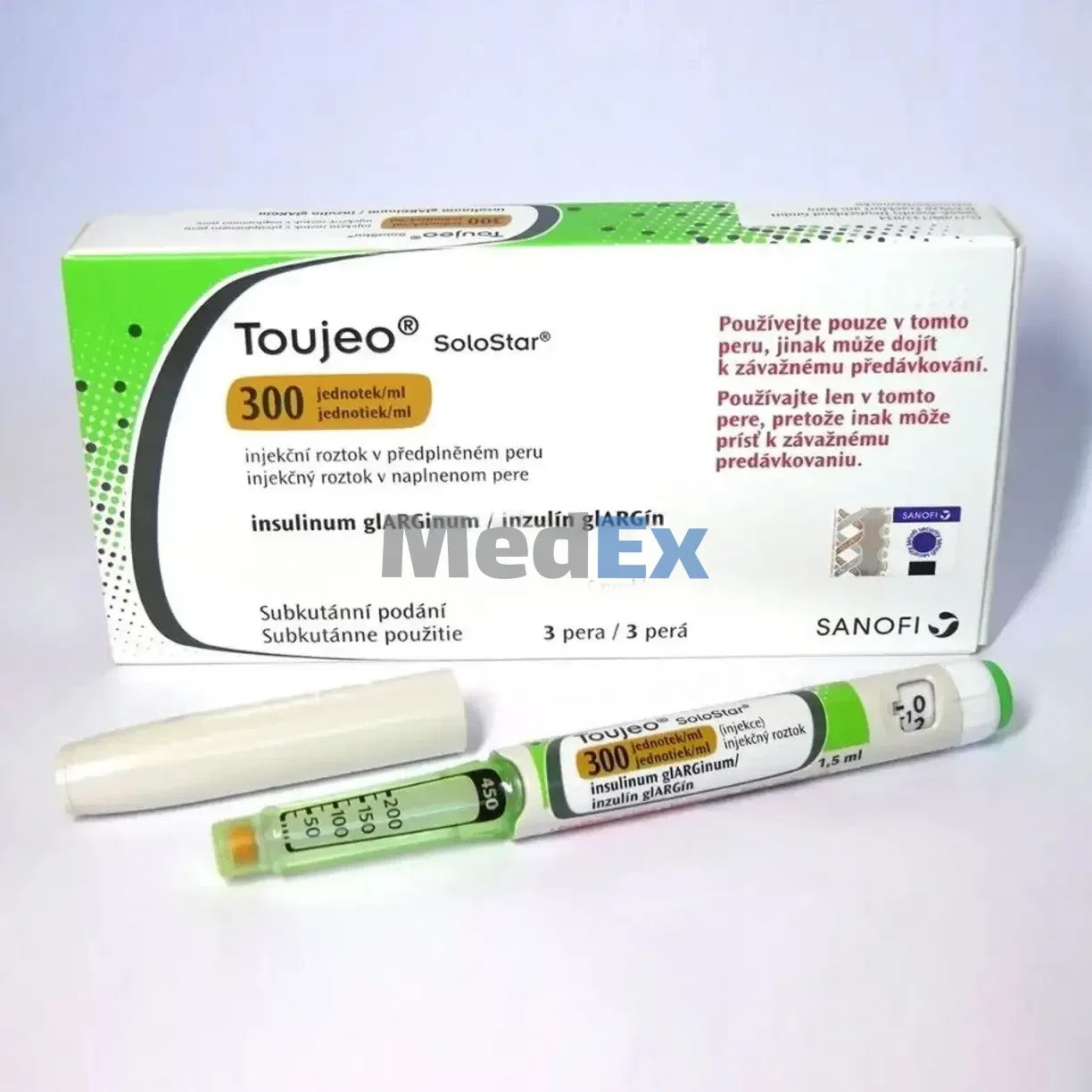Toujeo 300Units 3 Penثلاجه