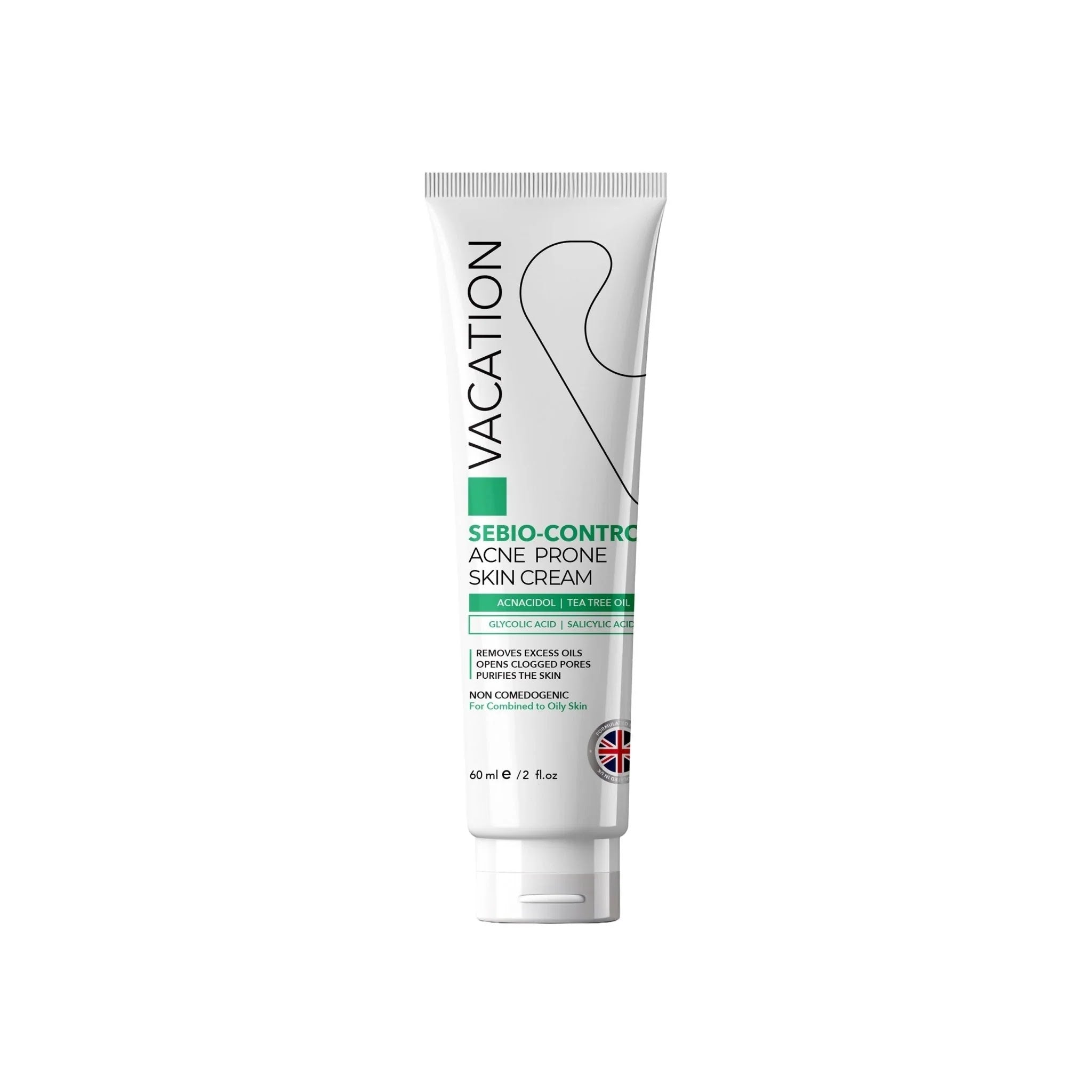Vacation Sebio-Control Acne Cream 60Ml