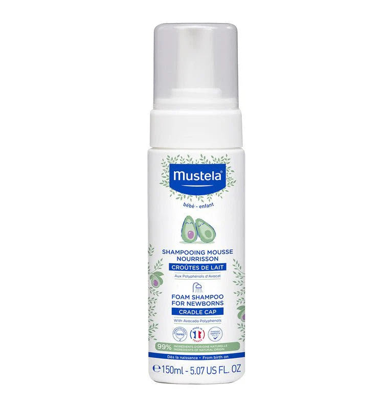 Mustela Foam Shampoo For New Borns 150Ml