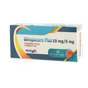 Glimpacare Plus 10/5Mg 30Tab