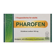 Pharofen 100Mg 5 Supp
