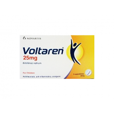 Voltaren 25Mg 5Supp