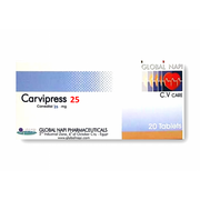 Carvipress 25 Mg 20 Tab