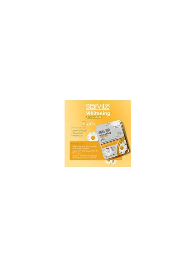 Starville Whitening Skin Face Mask Flowers Glow