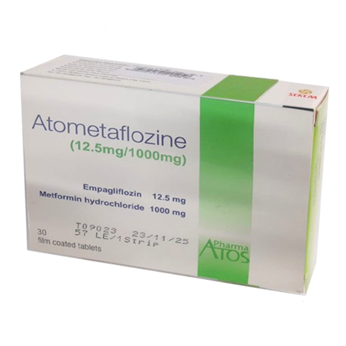 Atometaflozine 12.5/1000Mg 30Tab