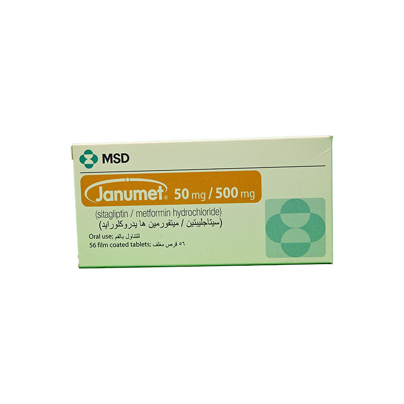 Janumet 50/500Mg 56Tab