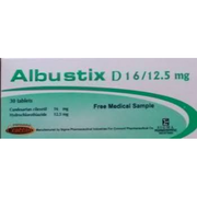 Albustix D 16/12.5Mg 30Tab