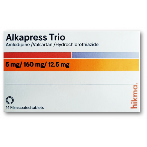 Alkapress Trio 5/160/12.5Mg 14Tab