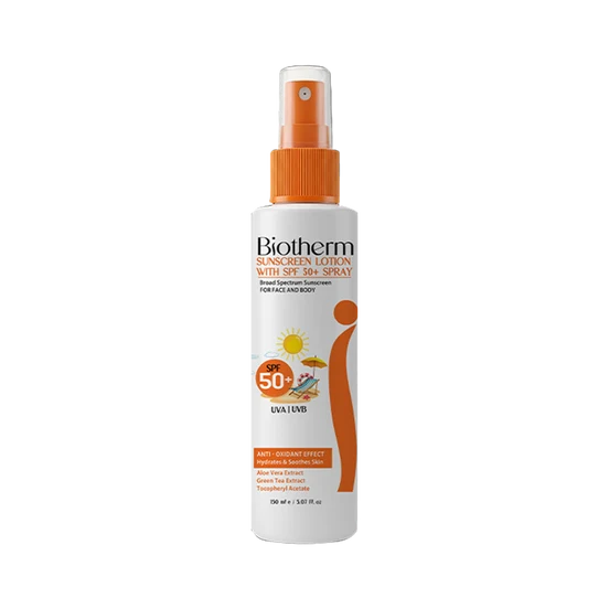 Biotherm Sunscreen Lotion Spf50+ Spray 150Ml