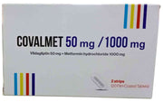 Covalmet 50Mg/1000Mg 30Tab 3شريط