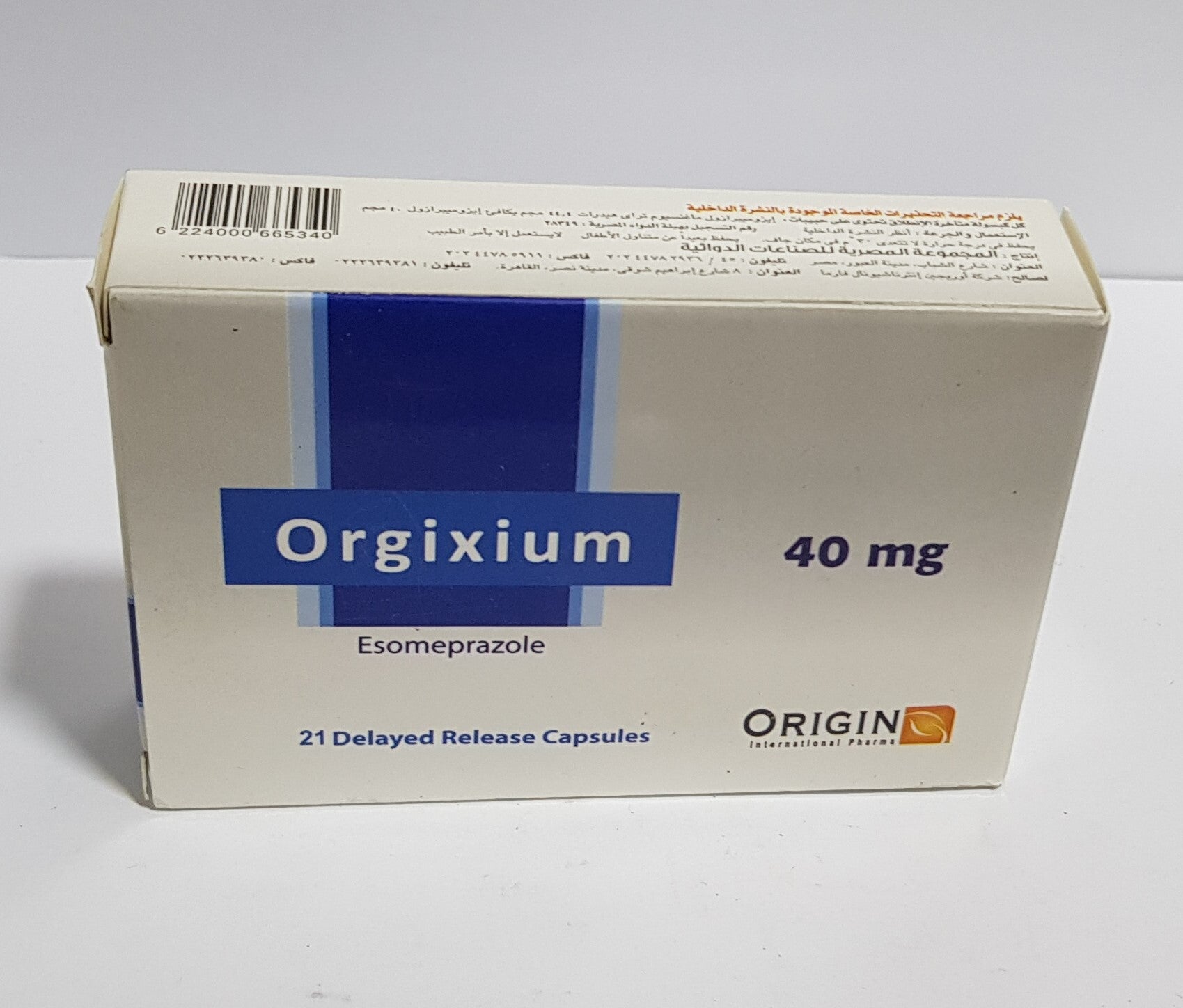 Orgixium 40Mg 21 Cap
