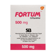 Fortum 500Mg Im.Iv 1Vial