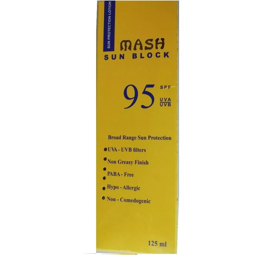 Mash 95 Sunscreen Lotion 125Ml