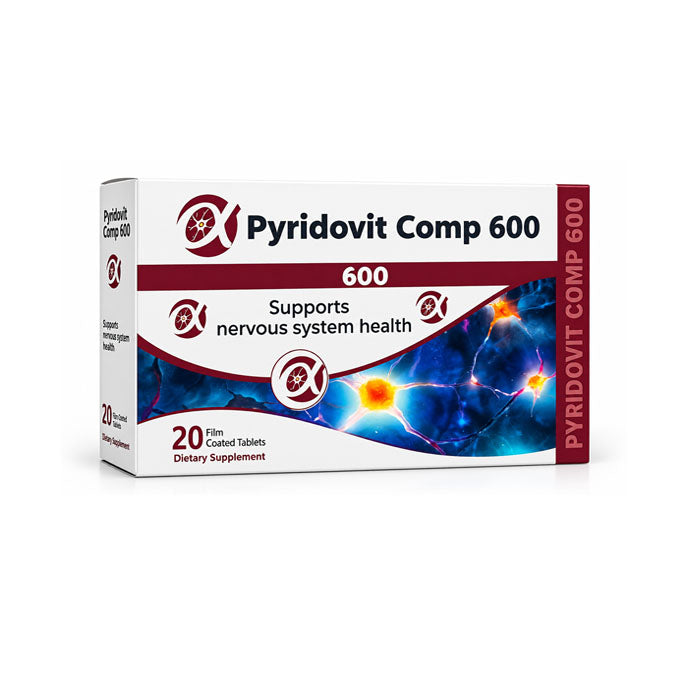 Pyridovit Comp 600Mg 20Cap