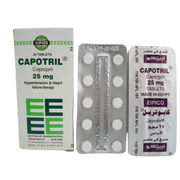 Capotril 25Mg 20Tab