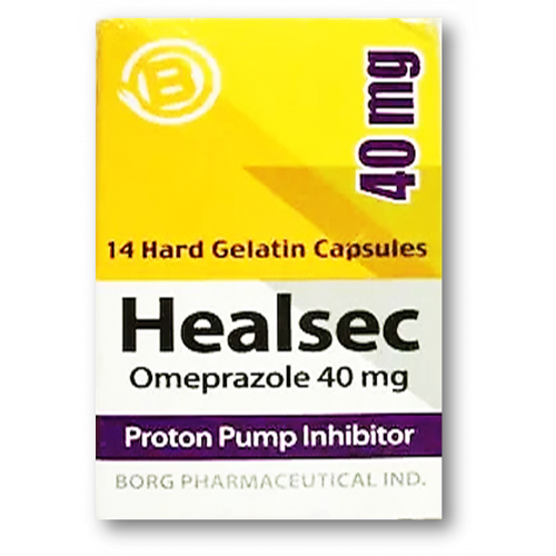 Healsec 40Mg 14Cap