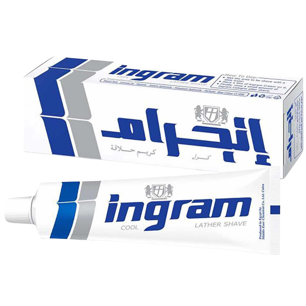 انجرام كريم حلاقة كبير ازرق 60جرام