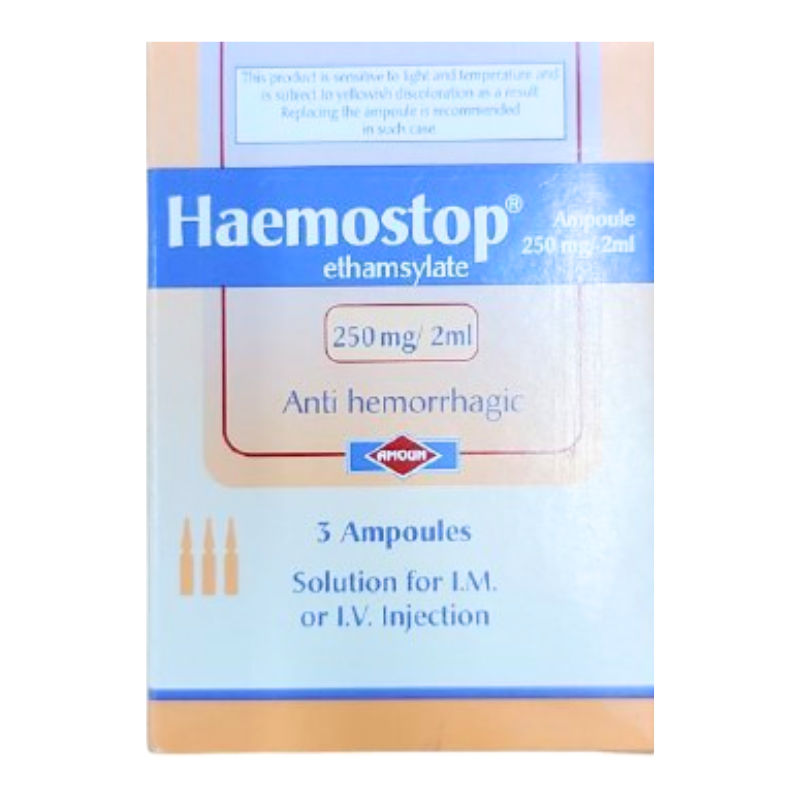 Haemostop 250Mg 3Amp