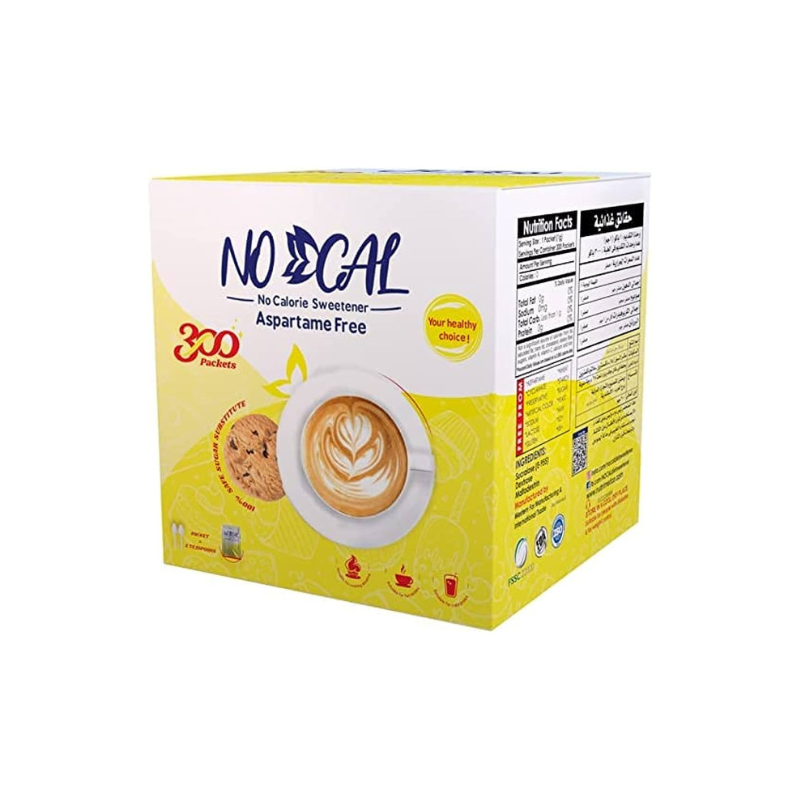 New No Cal 300 Sachets Powder