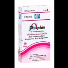 Dolphin 25Mg 10Supp