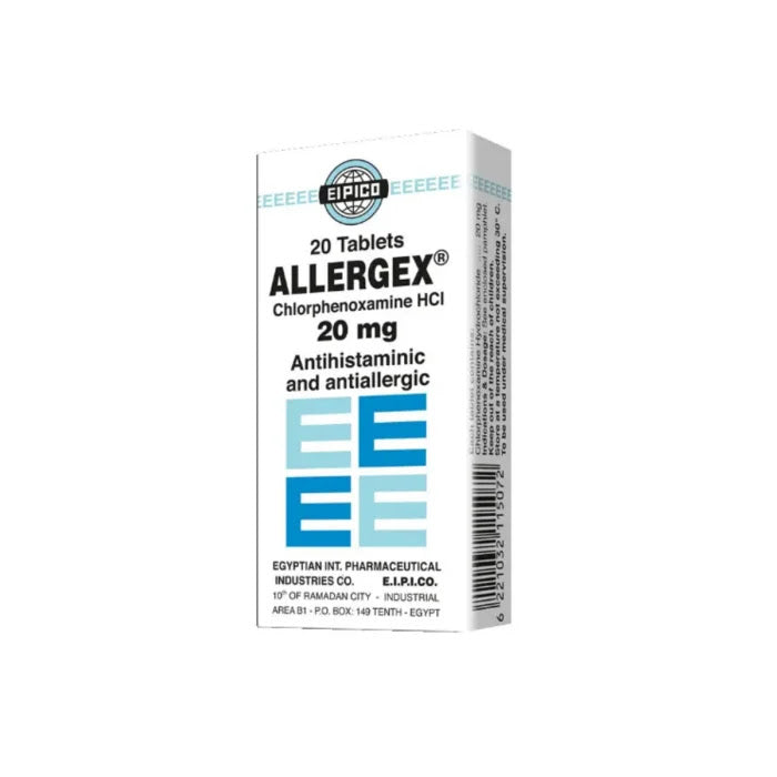 Allergex 20Gm 20Tab