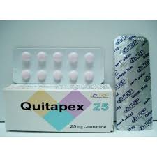 Quitapex 25Mg 30Tab
