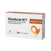 Zkardoval Hct 10/160/12.5Mg 30Tab