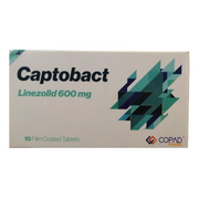 Captobact 600Mg 10Tab