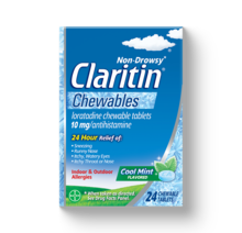 Claritine 10Mg Adult Chewables Mint 30Tab
