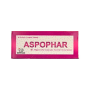 Aspophar 81Mg 30Tab