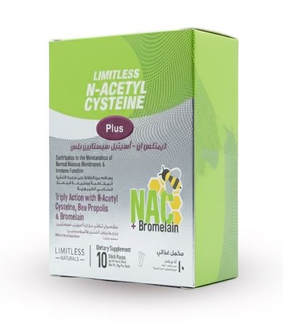 Limitless N-Acetyl Cysteine Plus 10Sachets