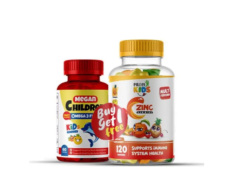 Profi Kids C Zinc 120Gummies+Megan 60Gummies
